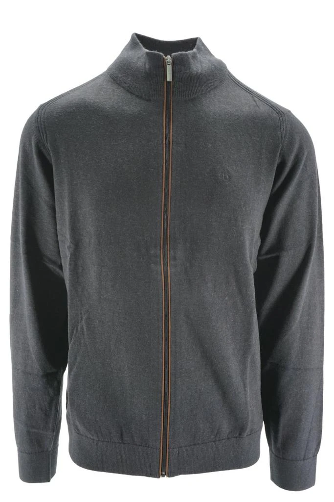 Bugatti Bugatti Long-Sleeved Zip-Up Cardigan 1