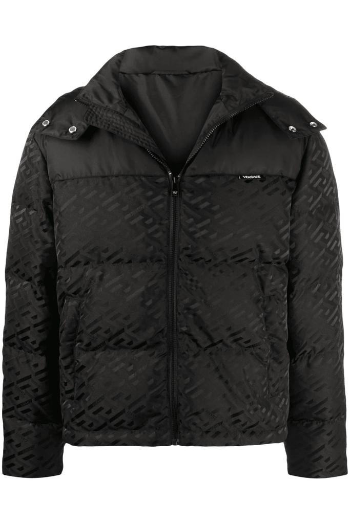 【送料&関税込】Versace Full Zip Down Jacket Versace Versace Full Zip Down Jacket - Coats - BeyondStyle