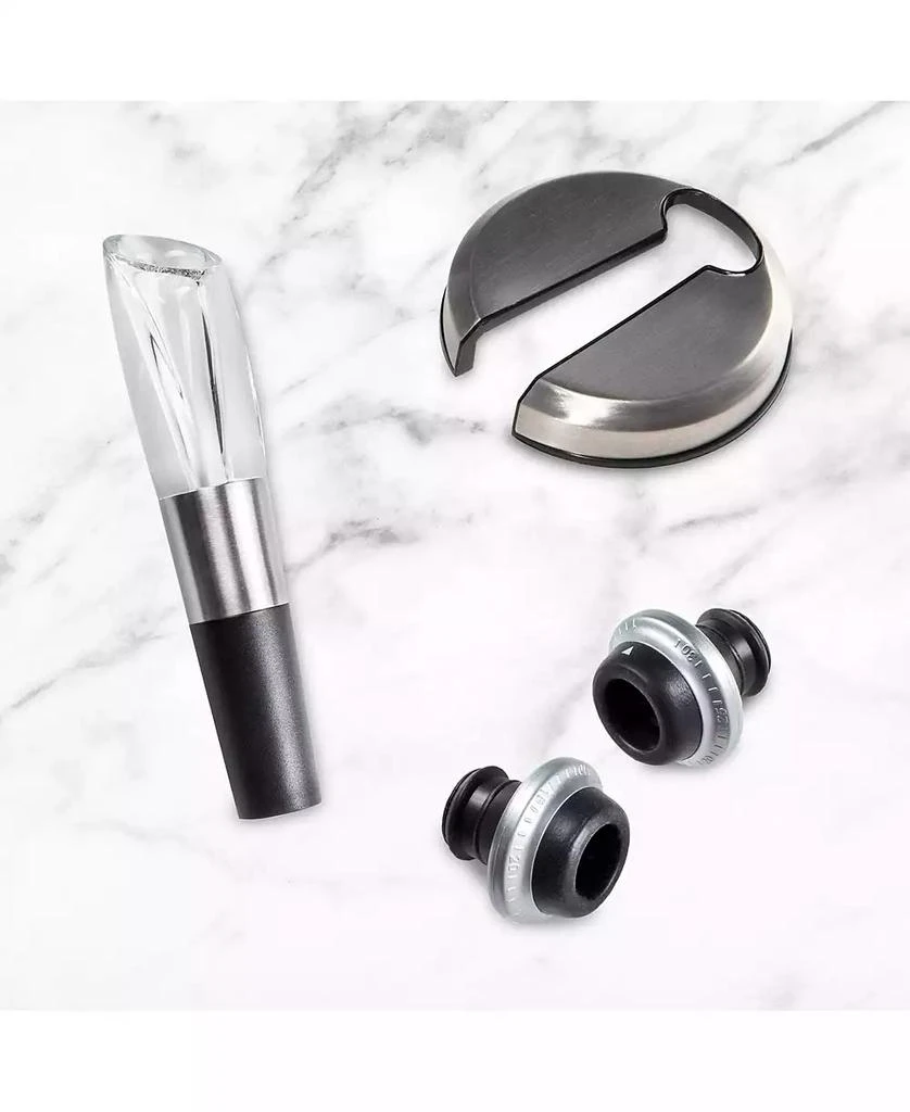 Ivation 7 Piece Wine Set, Electric Wine Opener, Wine Preserver 
More! 3