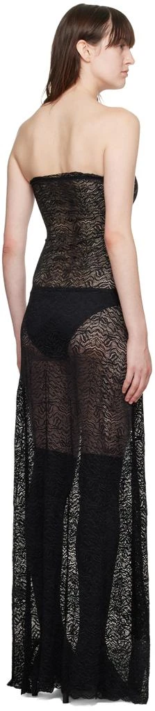 Beaufille SSENSE Exclusive Black Anise Maxi Dress 3