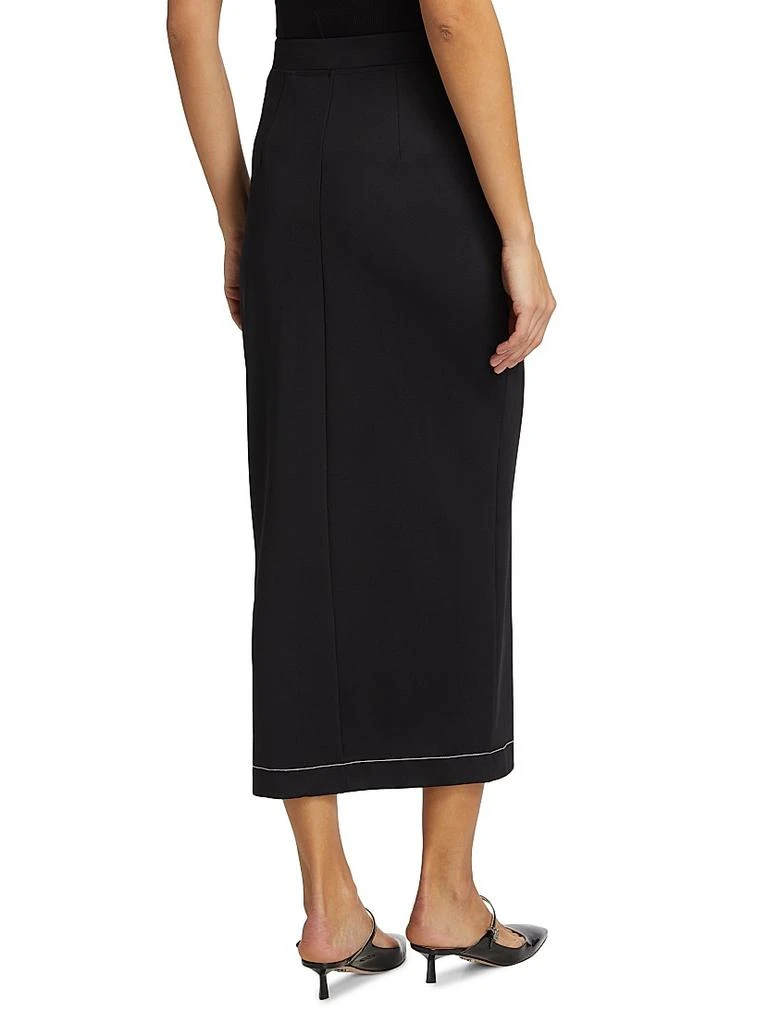 ROSETTA GETTY Midi Snap Skirt 5