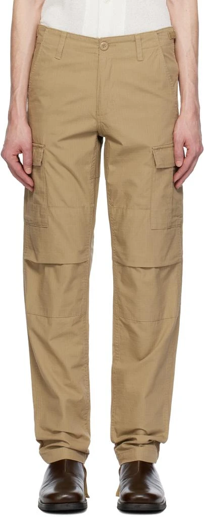 Carhartt WIP Beige Aviation Cargo Pants 1