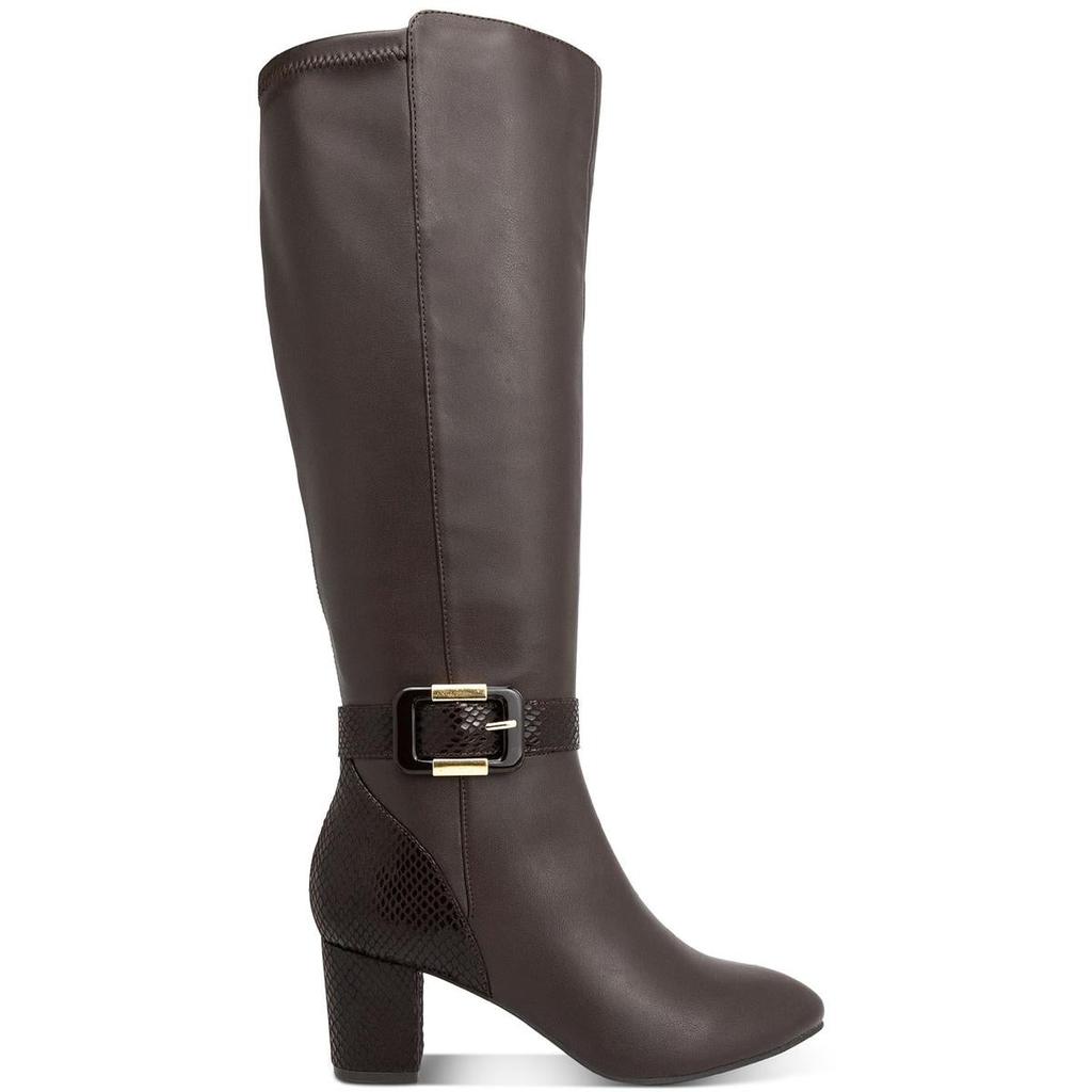 Karen Scott Isabell  Womens Pull On Wide Calf Knee-High Boots