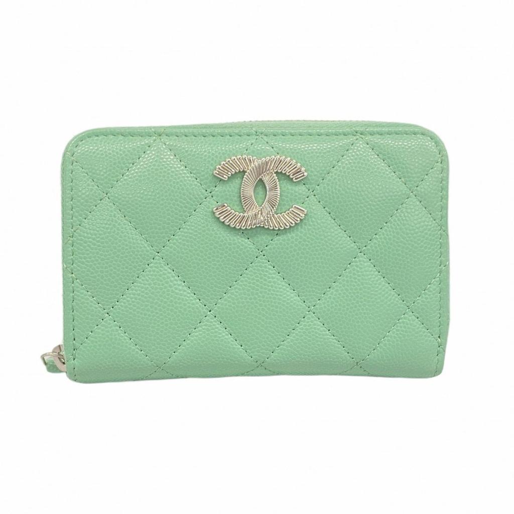 Chanel Grained Calfskin Coin Purse/Coin Case (Pre-Owned)