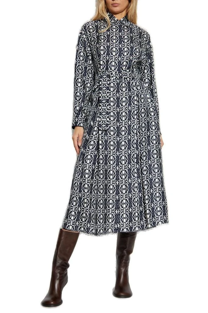 Max Mara Max Mara Esploso Patterned Long-Sleeve Shirt Dress 2