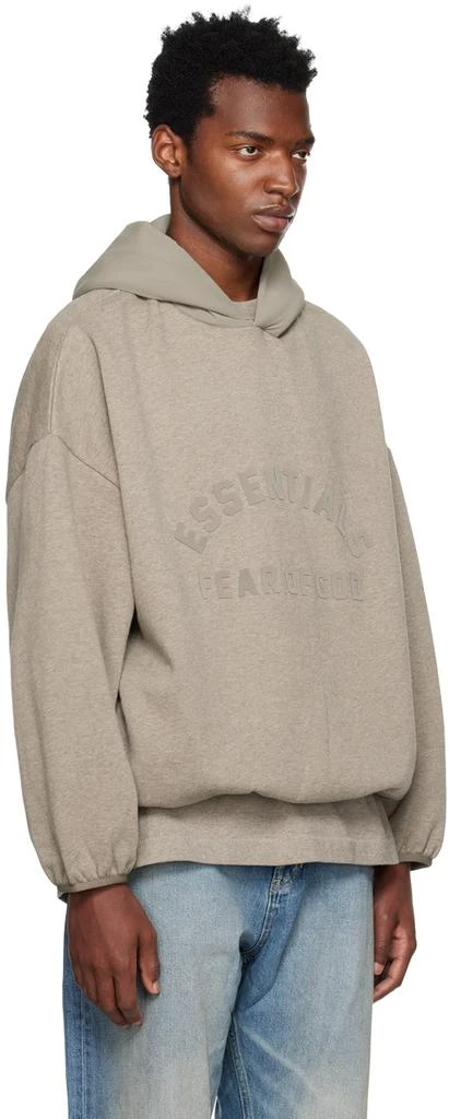 Essentials Gray Bonded Hoodie 2