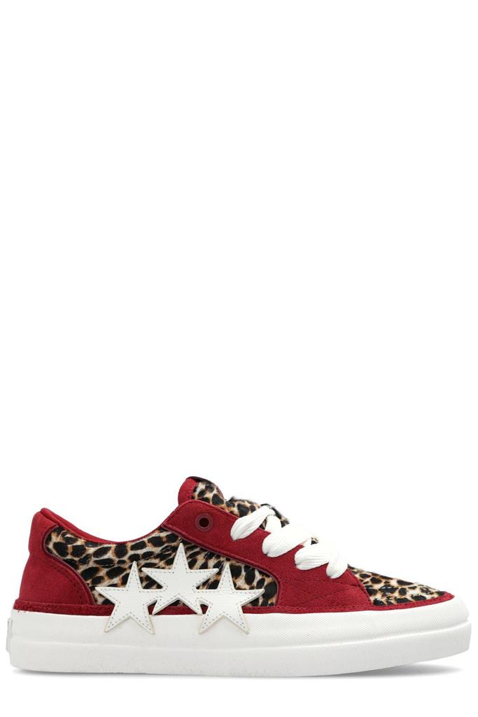 AMIRI Black & White Leopard Skel-Top Low Sneakers - Casual
