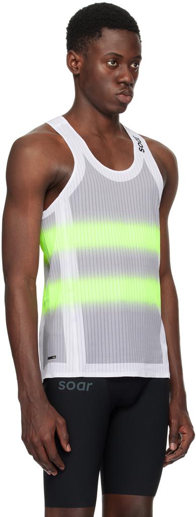 Soar Running Gray Race Tank Top