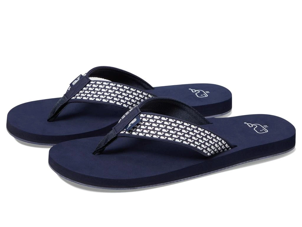 Vineyard Vines Micro Whale Foam Flip Flop 1