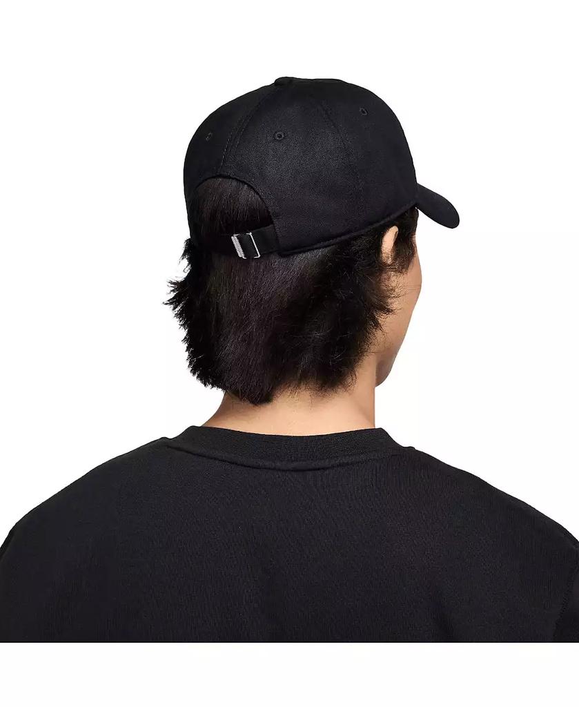 NIKE Men's Black Air Force 1 Club Patch Adjustable Hat