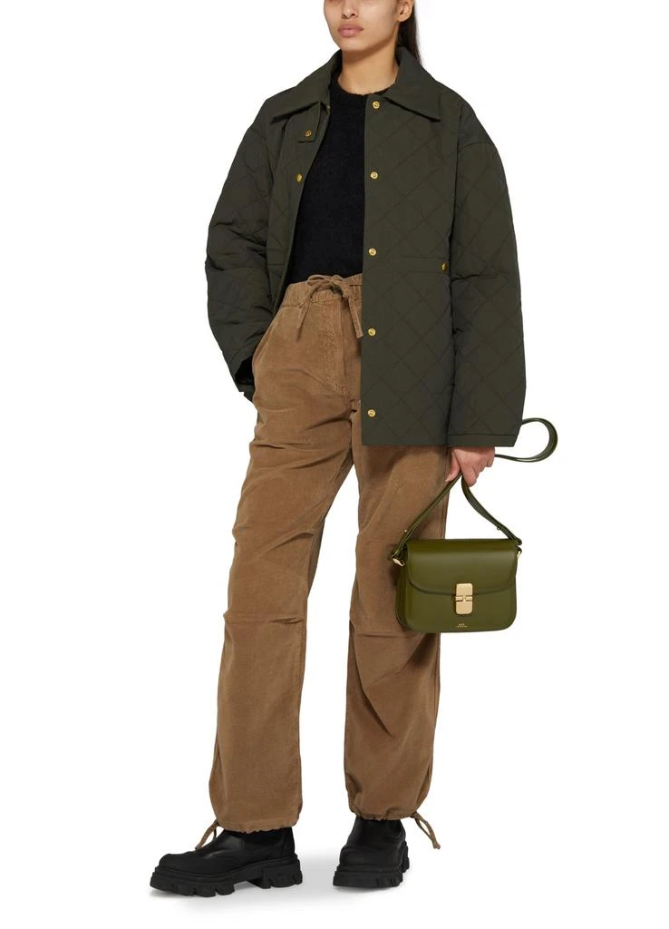Ganni Straight-leg pants with drawstring 5