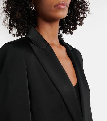Max Mara Galazia satin blazer 4