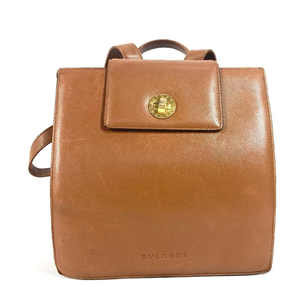 BVLGARI Leather Backpack (Pre-Owned)