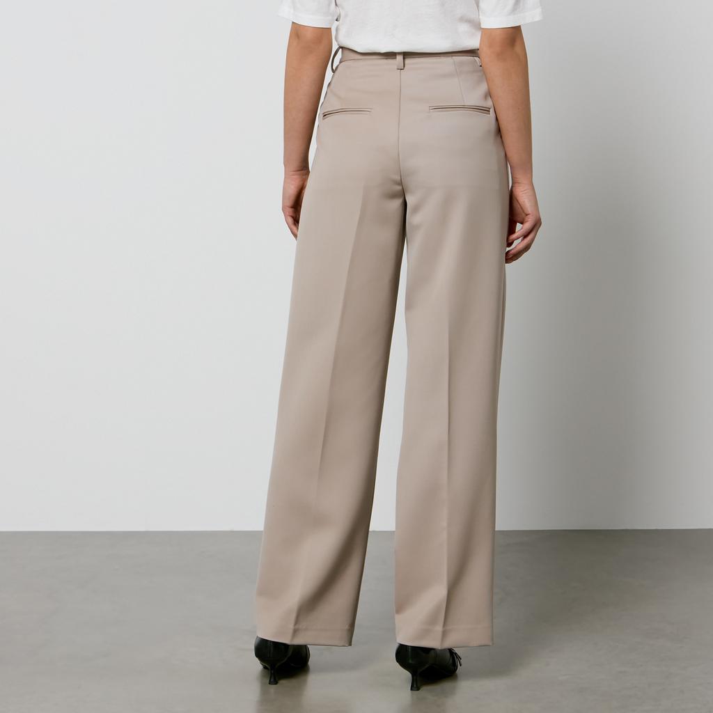 Anine Bing Anine Bing Carrie Wool-Twill Wide-Leg Trousers