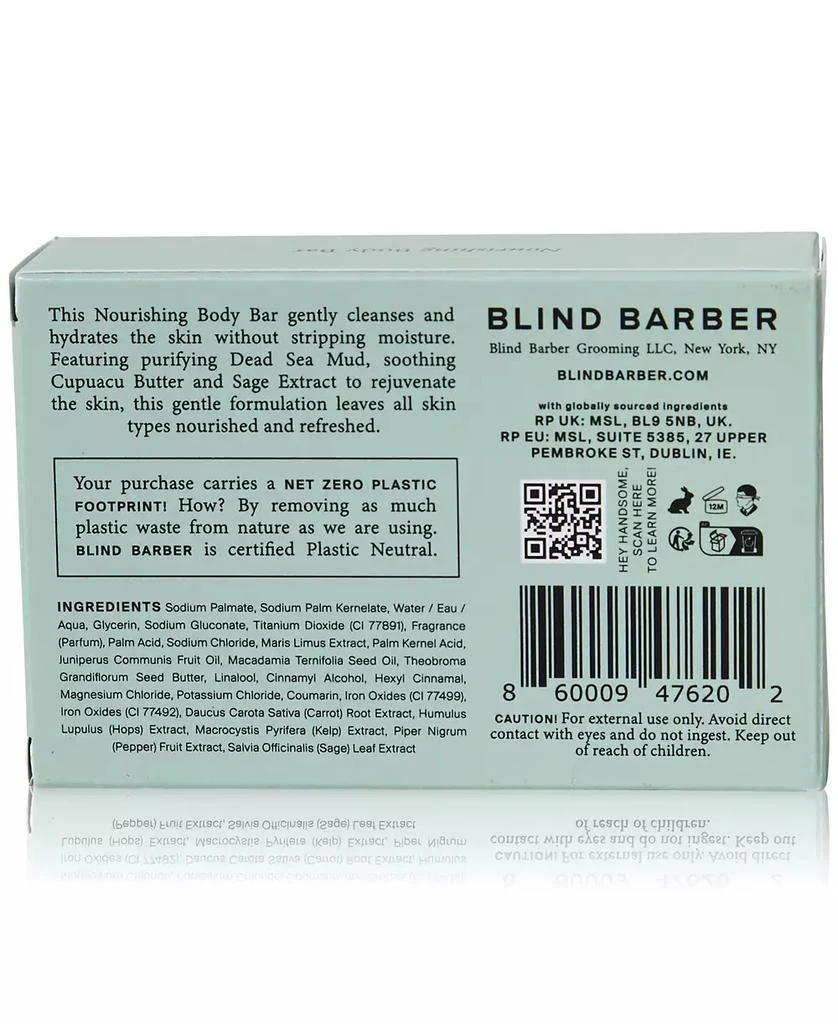 Blind Barber Nourishing Body Bar, 6 oz. 3