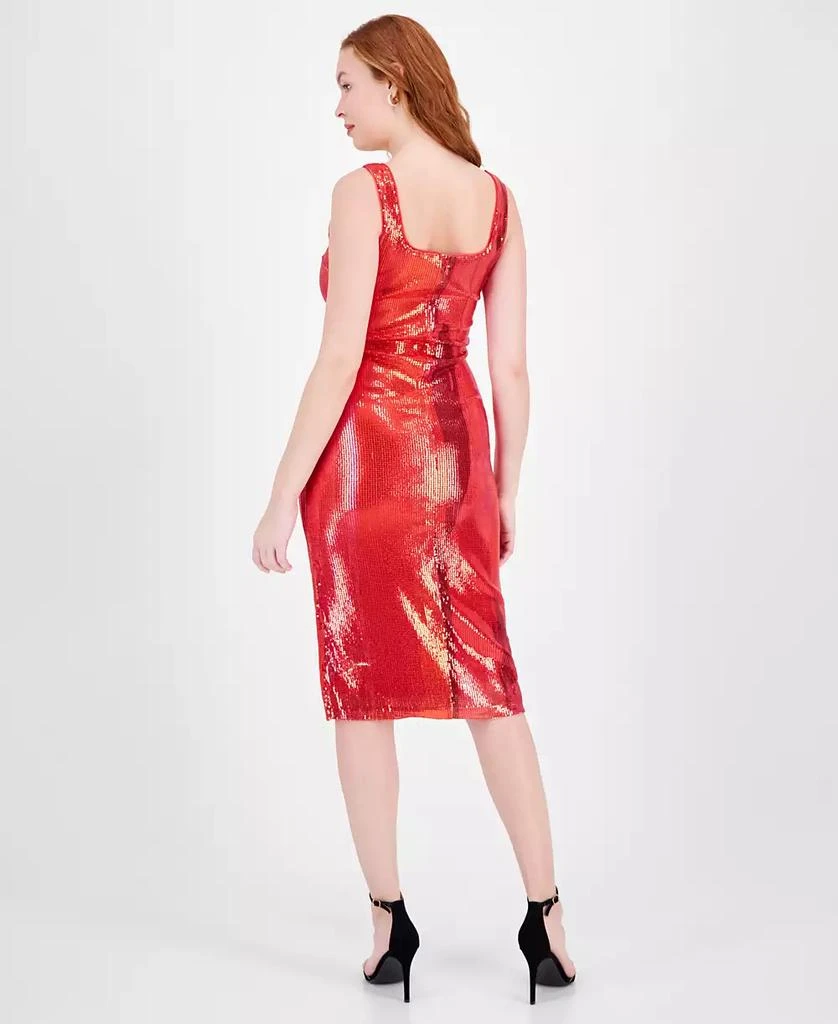 RACHEL Rachel Roy Women's Ariel Sequin Sleeveless Sheath Dress 5