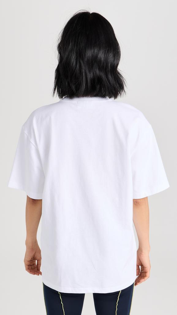 Ganni Future Heavy Jersey Sun Short Sleeve T-Shirt - T
