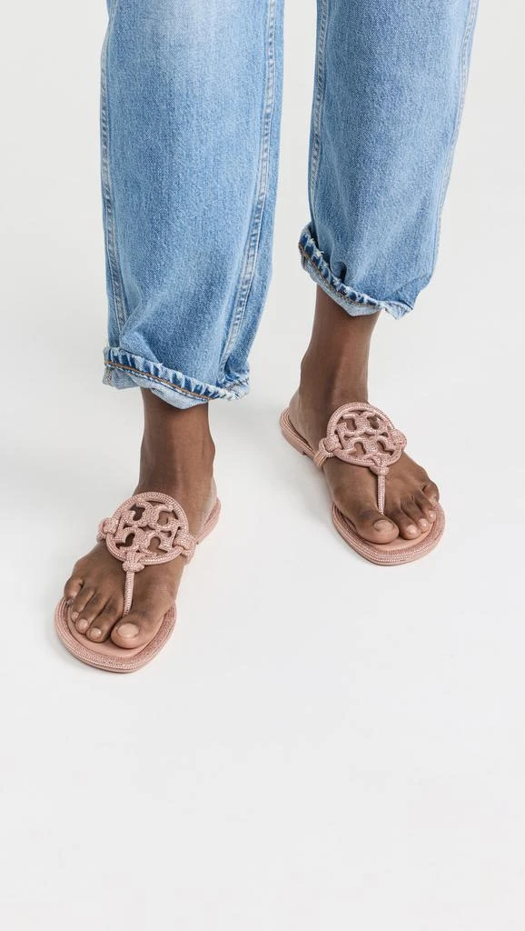 Tory Burch Miller Knotted Pave Sandals 2