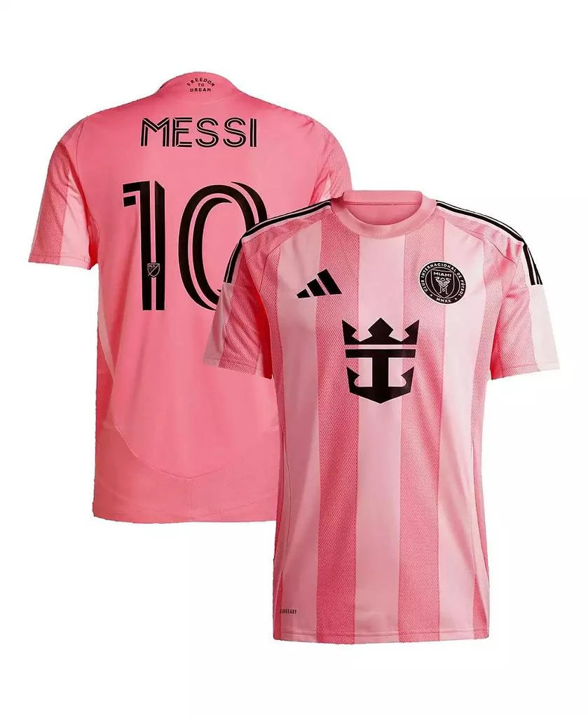 Adidas Men's Lionel Messi Light Pink Inter Miami CF 2025 Euforia Replica Player Jersey 1