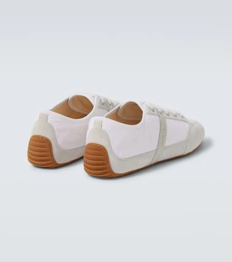 Givenchy Slim suede-trimmed sneakers 6