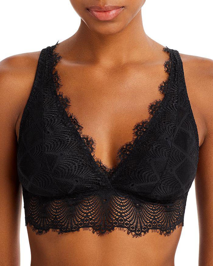 Cosabella Allure Plunging Lace Bralette