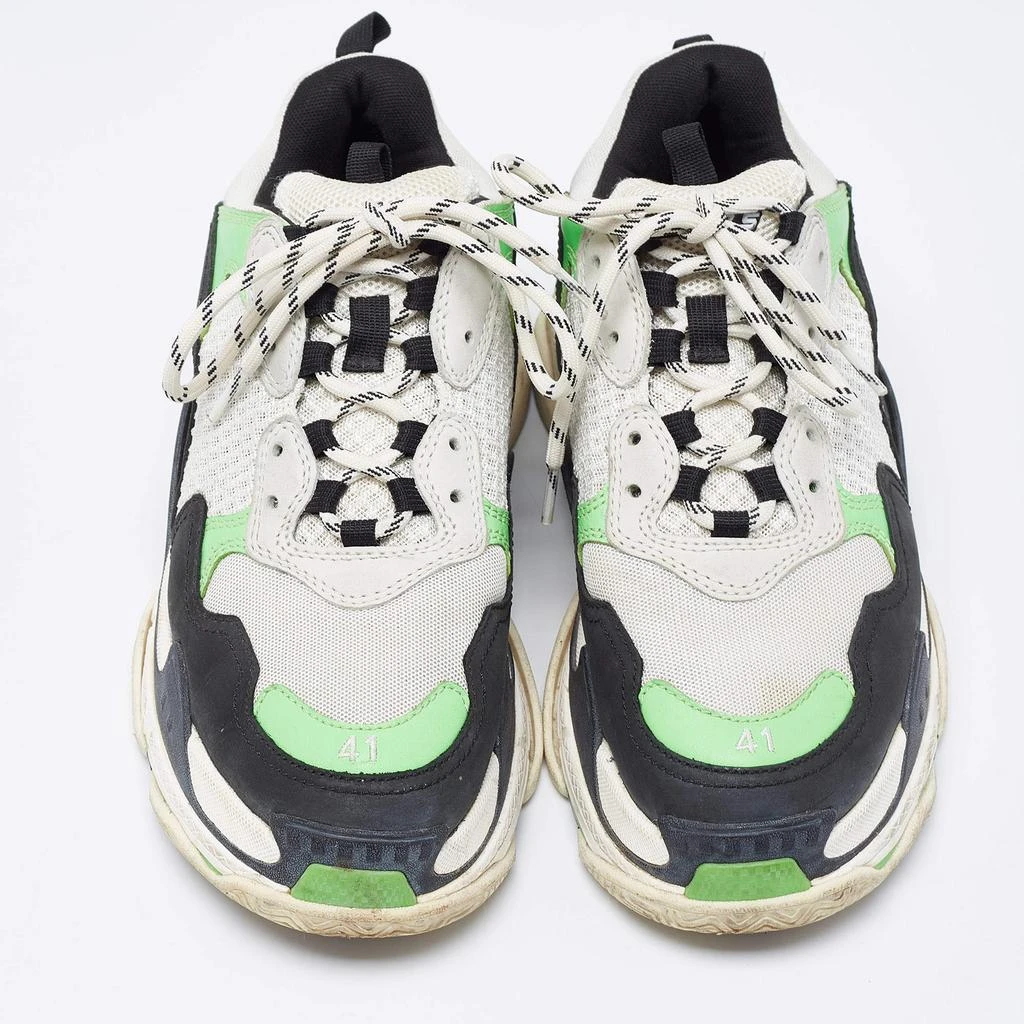 Balenciaga Balenciaga Multicolor Leather and Mesh Triple S Sneakers Size 41 4