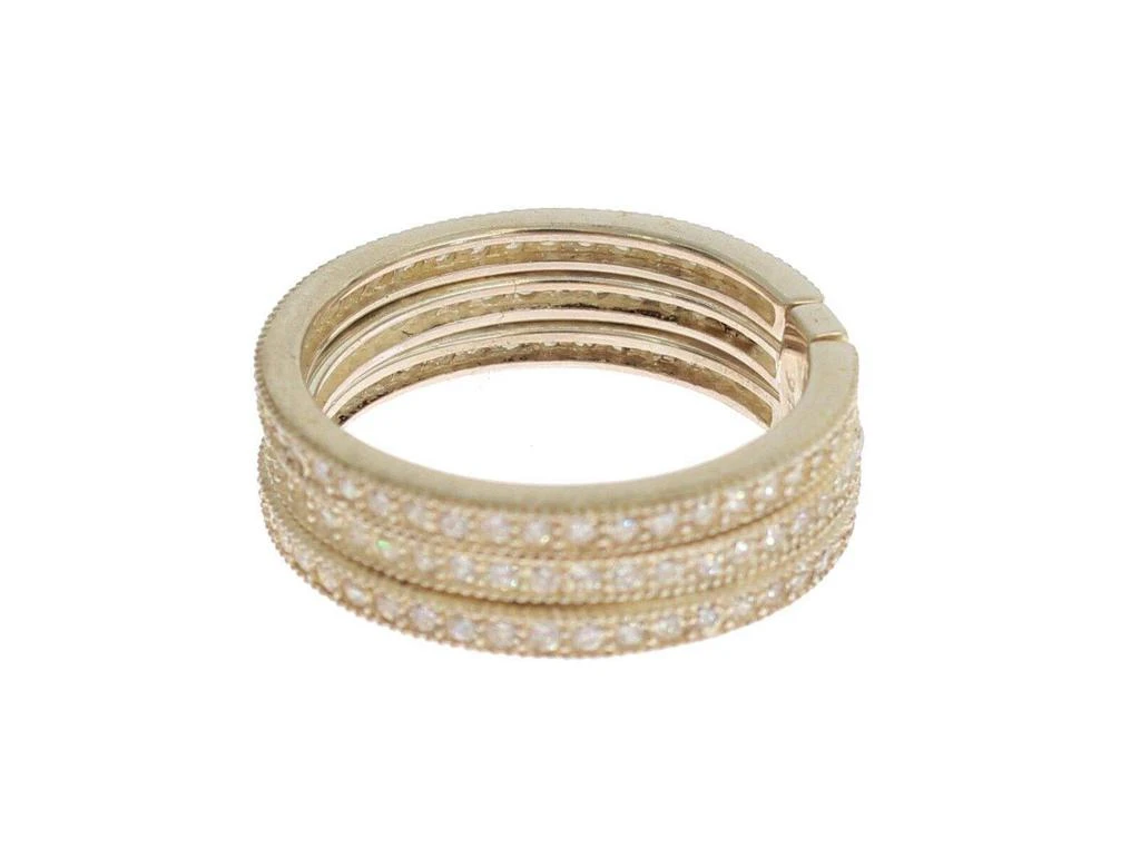 Nialaya Nialaya Silver Womens Clear CZ 925 Sterling Ring 3