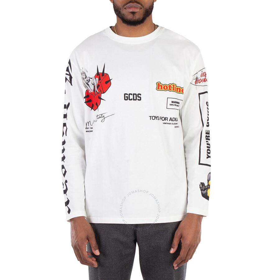 Digital Graphic Long-Sleeve T-Shirt – On Sale Now with Up to