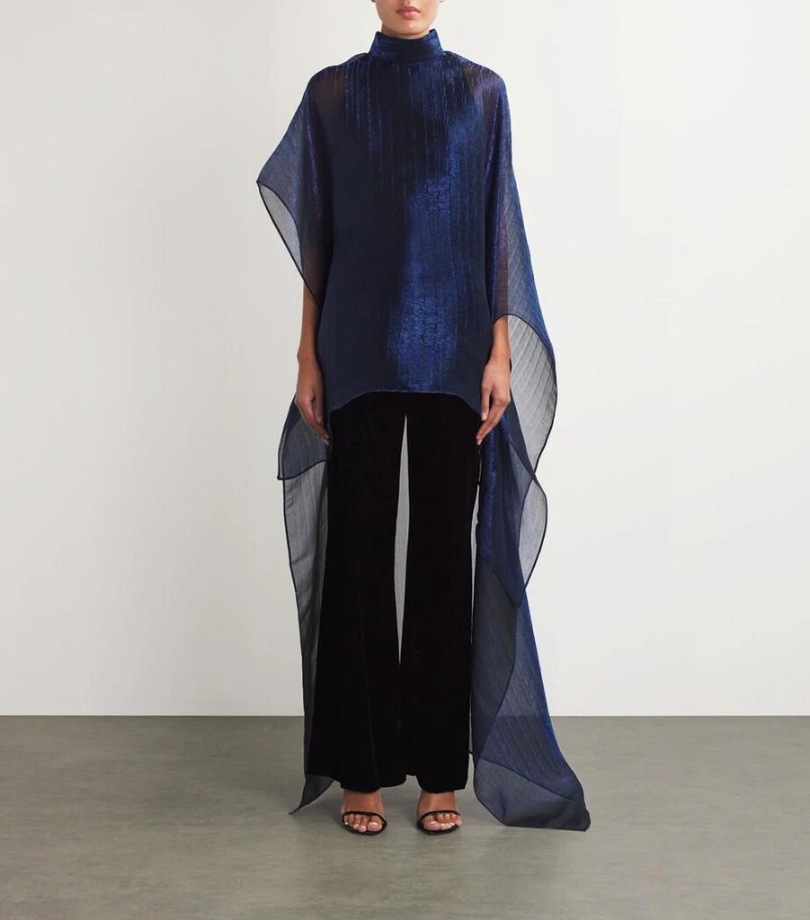 Taller Marmo Organza Asymmetric Dallas Kaftan Mini Dress - Dresses & Skirts  - BeyondStyle
