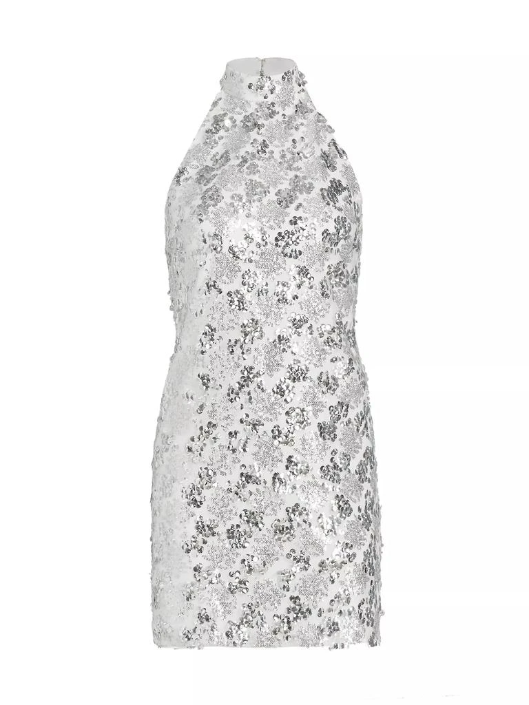 Amanda Uprichard Cleora Sequin-Embellished A-Line Minidress 1