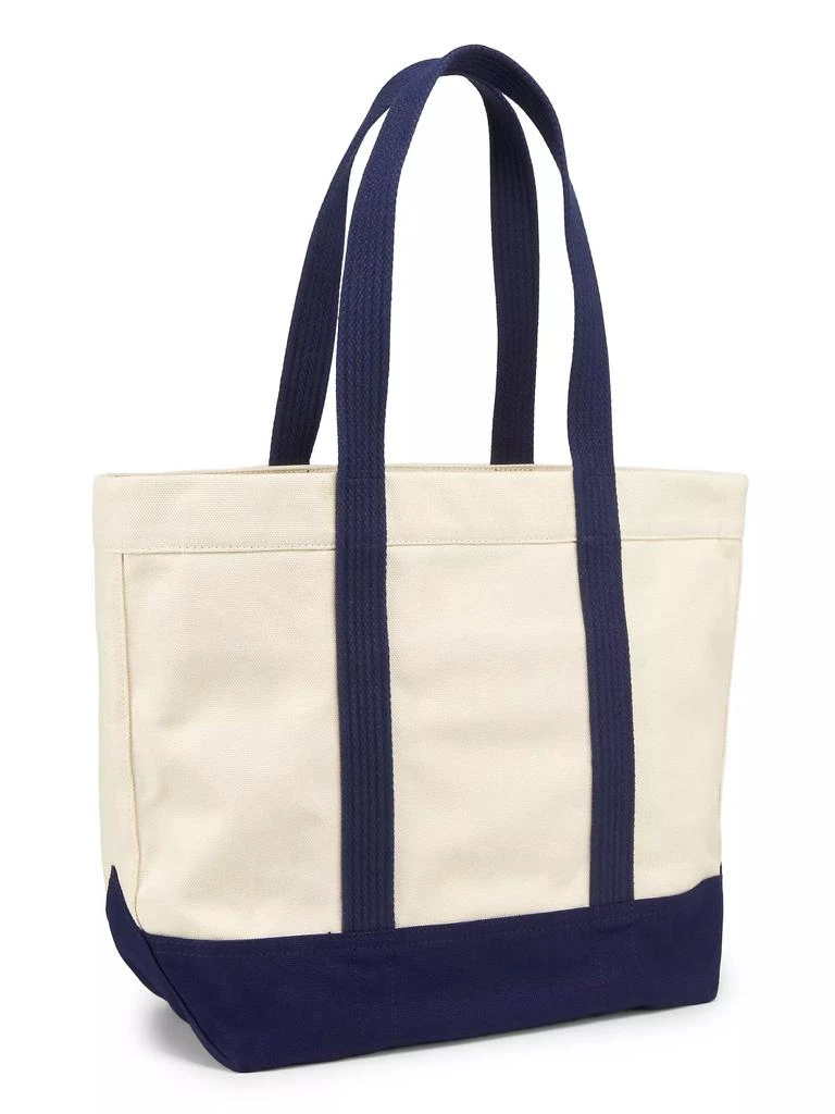 Ralph Lauren Medium Canvas Polo Bear Tote Bag 3