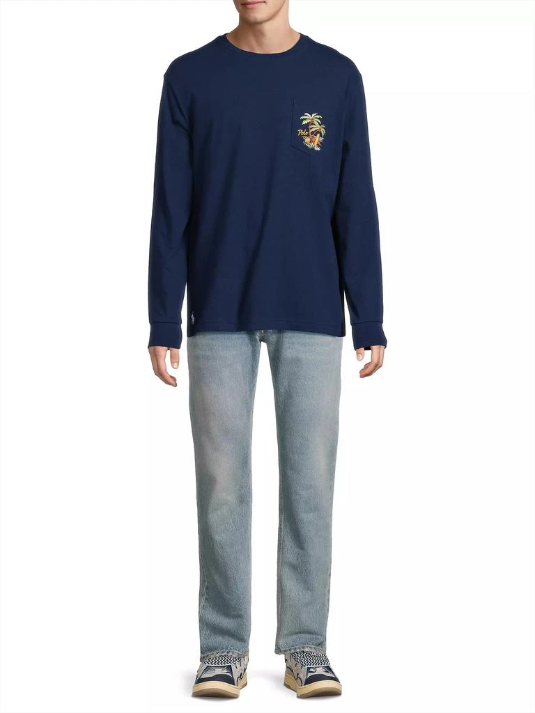 Ralph Lauren Classic-Fit Embroidered Jersey T-Shirt 2