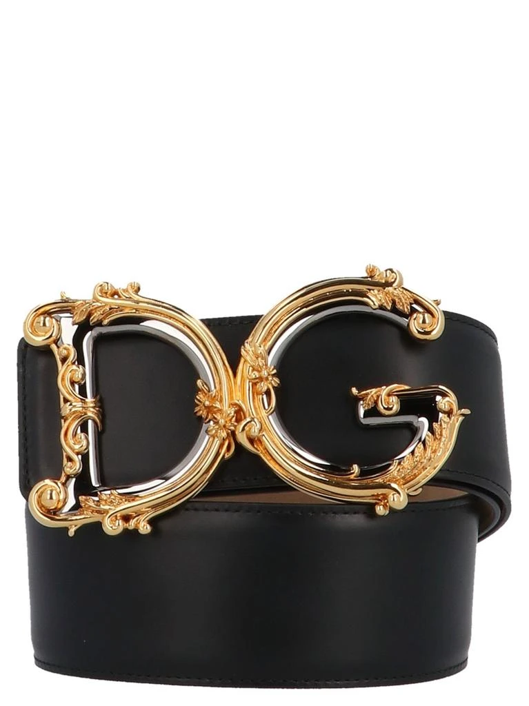 Dolce & Gabbana Dolce & Gabbana Baroque DG Logo Belt 1