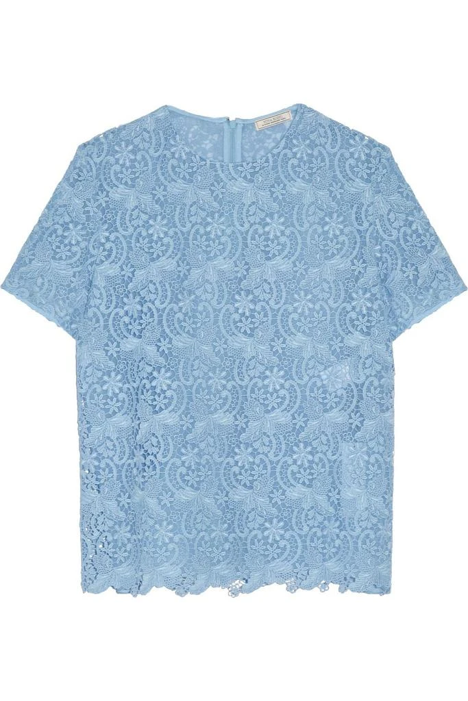 Nina Ricci Cotton-blend lace top 1