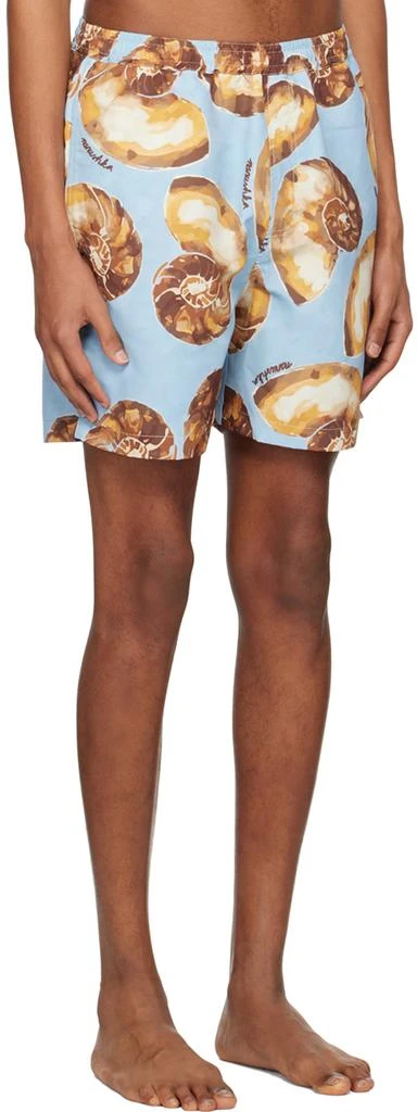 Nanushka Blue Kenan Swim Shorts 2