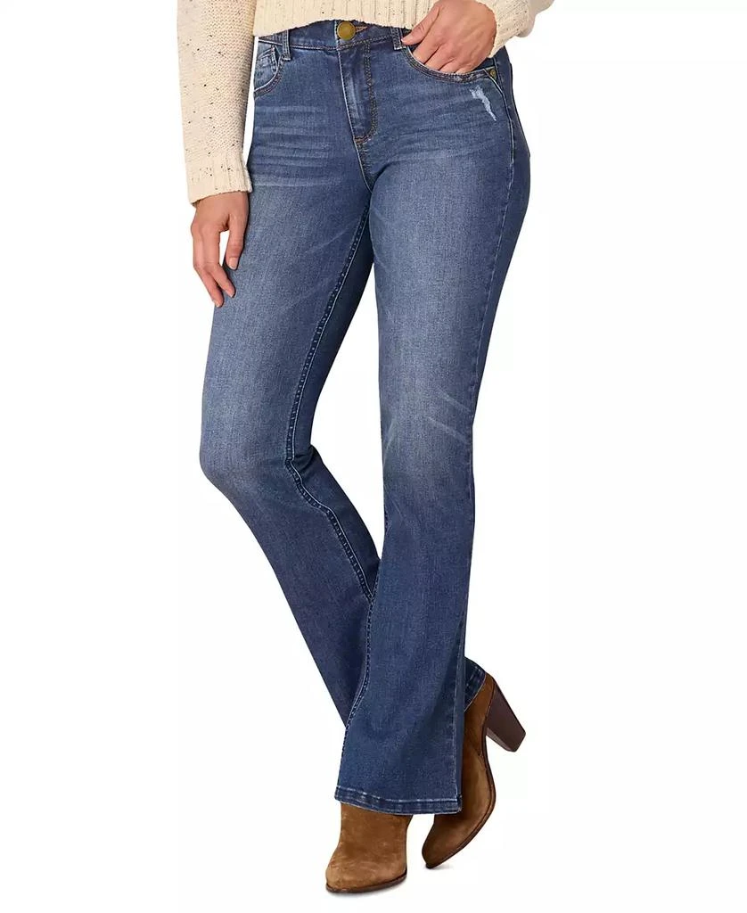 Democracy Petite "Ab"solution Luxe Touch Itty Bitty Bootcut Jeans 1