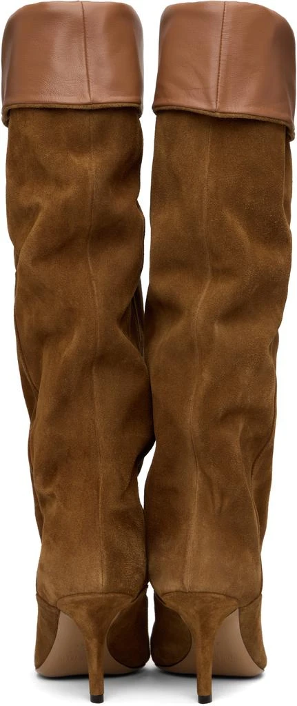 Paris Texas Tan Ines Reverse Midcalf 75 Tall Boots 2