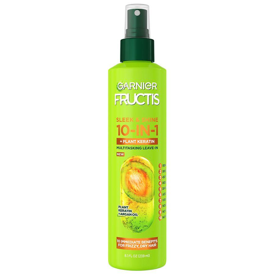 Garnier Nutrisse Sleek & Shine 10 in 1 Spray, for Frizzy, Dry Hair