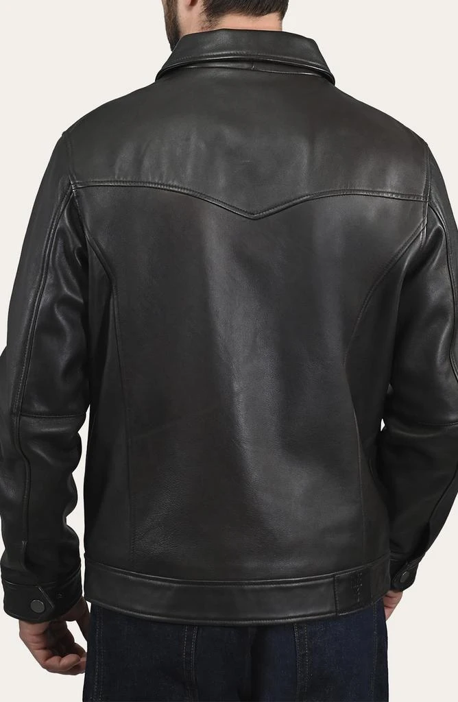 Frye Leather Trucker Jacket 2