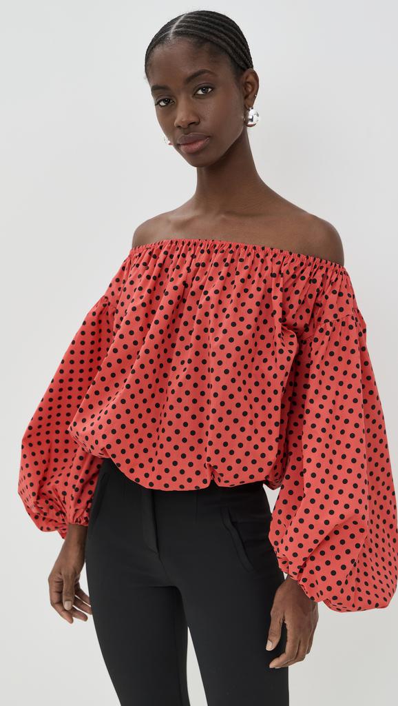 CAROLINE CONSTAS Andros Off Shoulder Top