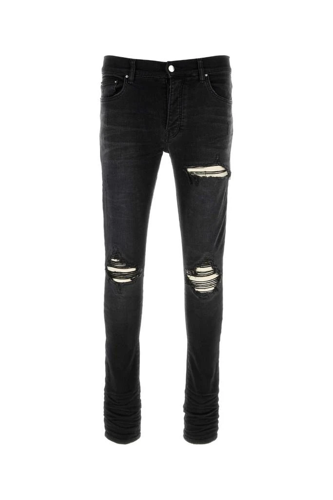 AMIRI BLACK STRETCH DENIM JEANS 1