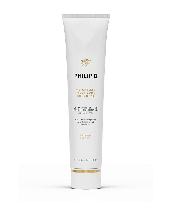 Philip B Weightless Mega Curl Enhancer Leave-In Conditioner 6 oz.