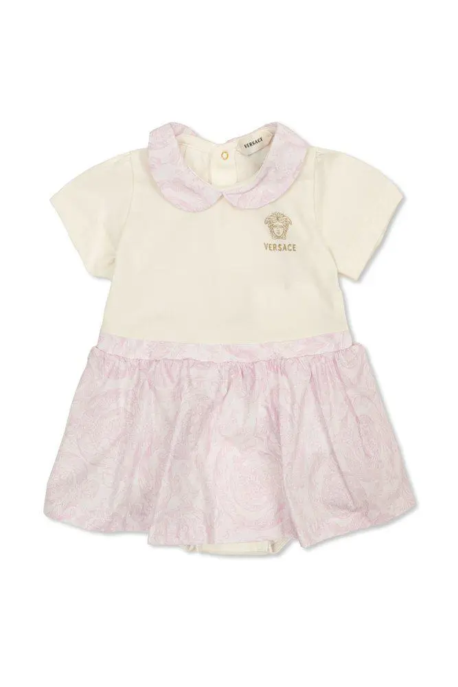 Versace Versace Kids Printed Stretch Jersey T-Shirt Dress