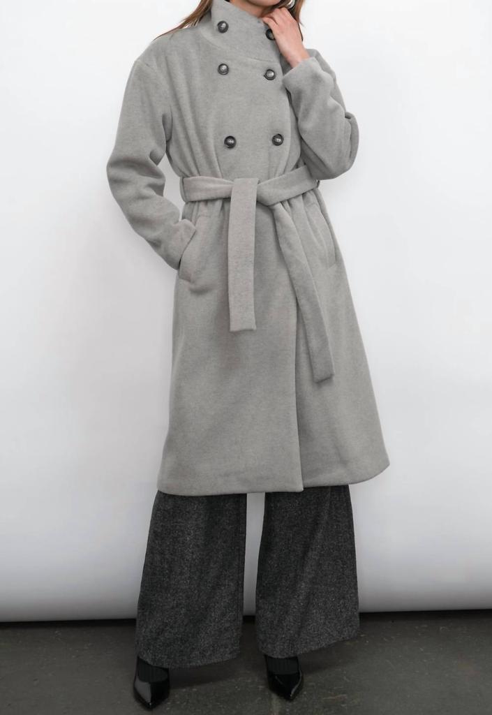 Greylin Greylin - Nessa Funnel Neck Coat