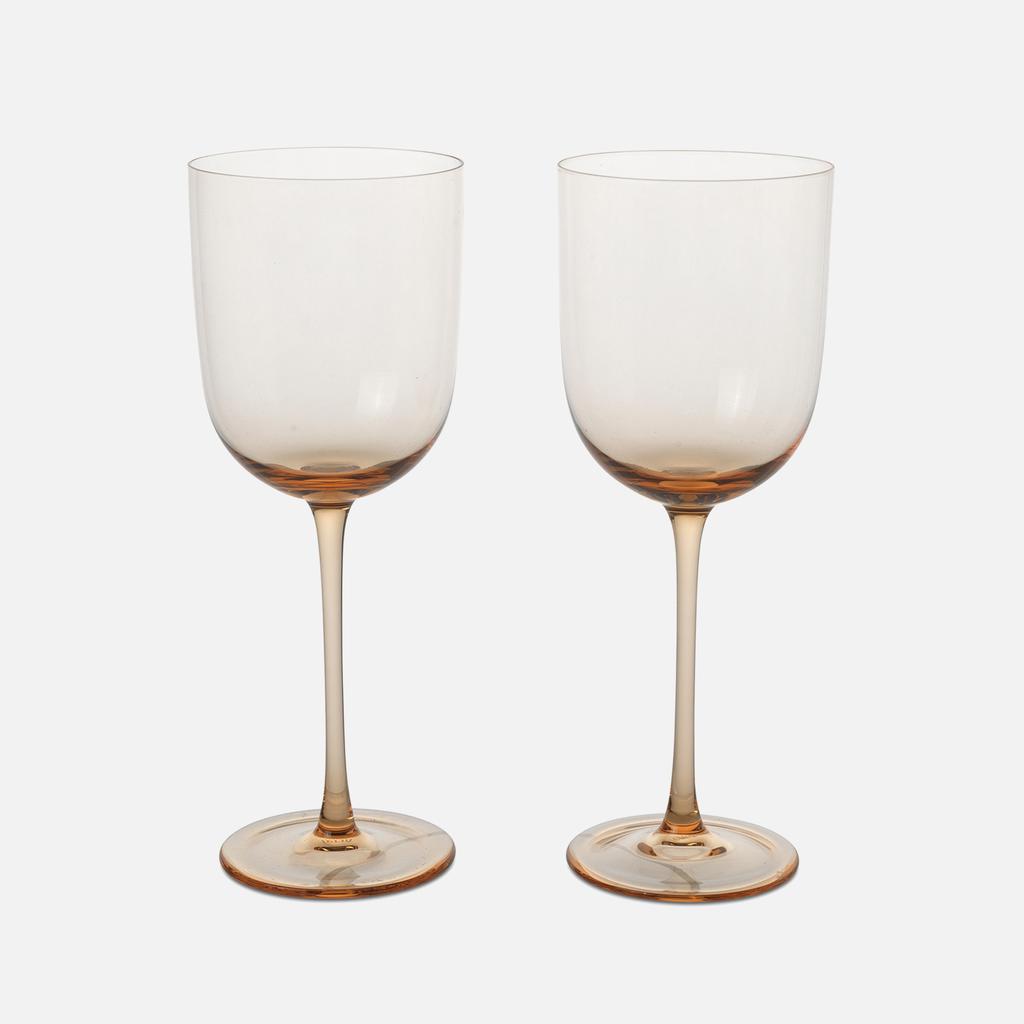 Ferm Living Ferm Living Host Red Wine Glasses - Set of 2 - Blush