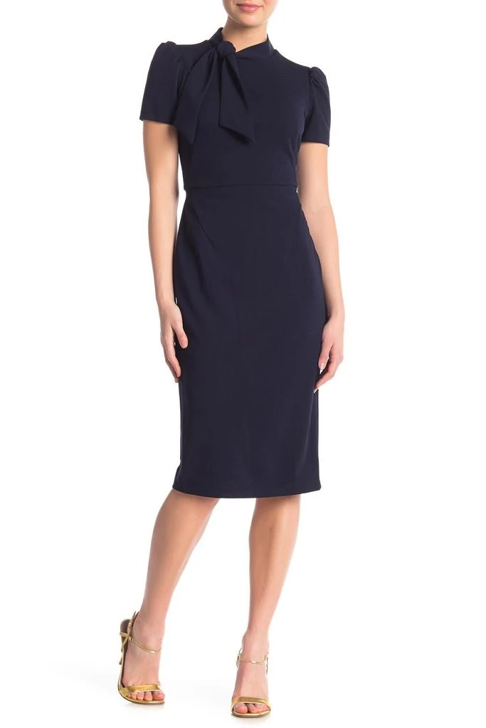milly bubble pointelle knit midi dress Milly Bubble Pointelle Knit Midi-Dress