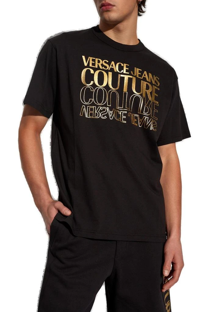 Versace Jeans Couture Versace Jeans Couture Logo Printed Crewneck T-Shirt 2