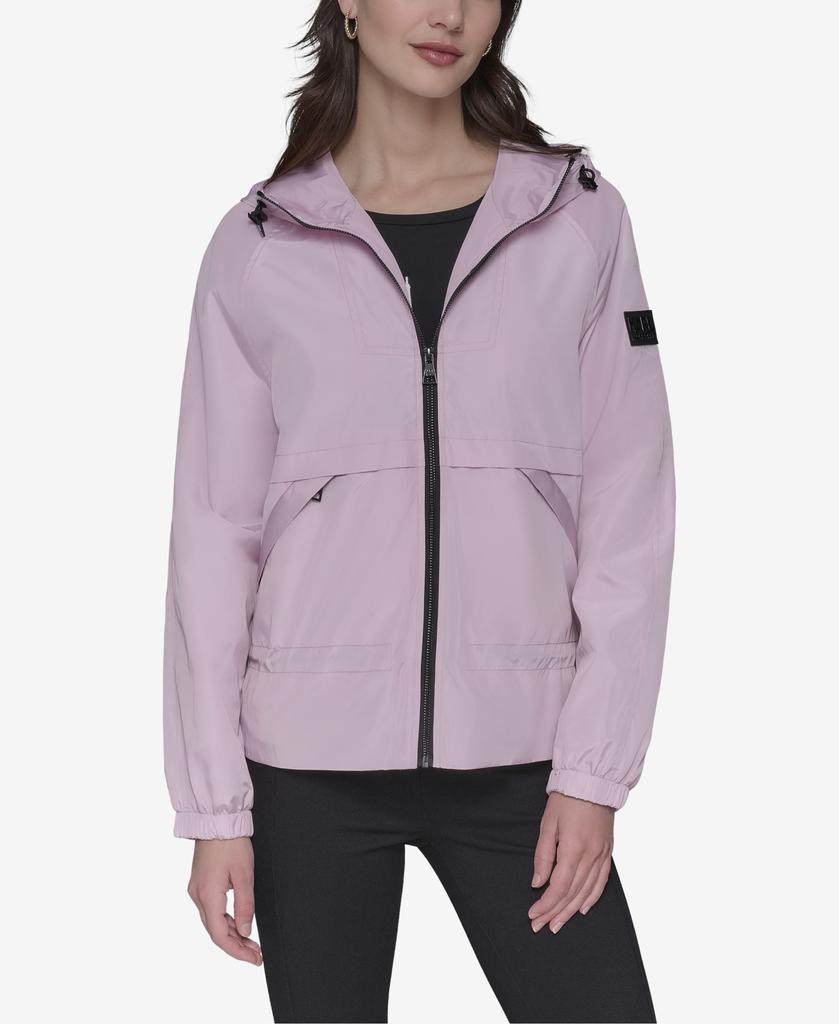 Karl Lagerfeld Paris PEPLUM BOMBER WITH HOOD