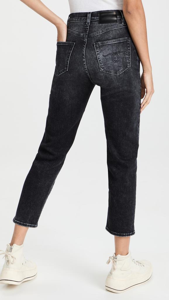 R13 Shelley Slim Morrison Black Pants