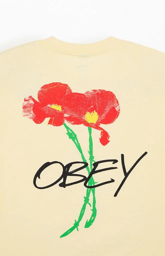 Obey Poppies T-Shirt 4